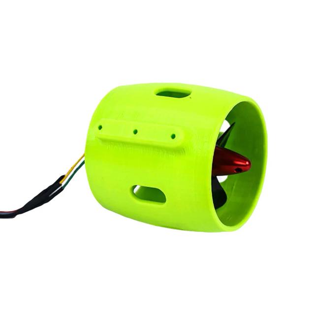 Motor sem escova subaquático com 4 lâminas, barco isca RC, motor subaquático, acessório robótico, 12-24V, 20A