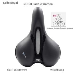 Selle royal 5130 5131 9320 9321 ciclismo mtb bicicleta ferroviário oco sela respirável macio sílica gel almofada sr - Image 4