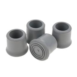 Tampa de borracha para trekking, vara de caminhada, pontas de bengala, muleta, 22mm, 25mm, 4 peças - Image 4