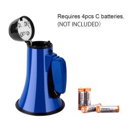 Alta potência 25w portátil mão megafone cinta aperto altifalante gravação jogar chifre guia turístico alto falantes volume - Image 3
