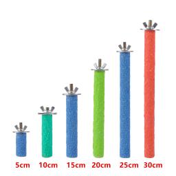 Animais de estimação pássaro mascar brinquedos papagaio poleiros suporte plataforma gaiola brinquedo pata moagem brinquedos limpos para paraqueet mordidas paraqueet produtos para animais de estimação - Image 3