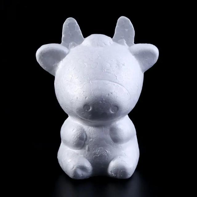 Modelagem de Animais com Bolas de Espuma de Poliestireno: Artesanato Criativo para Presentes de Natal e Decoração de Casamentos DIY