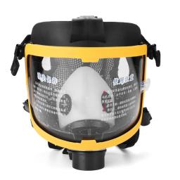Máscara De Gás De Rosto Completo Alimentado De Ar Elétrico, Sistema De Respirador, Suprimentos De Segurança De Trabalho, Fluxo Constante, Proteção - Image 4