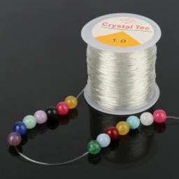 Transparente Elastic Crystal Jóias Cord Beading String String Strong Stretchy Fio Cabos Para DIY Colar Pulseira Fazer Jóias - Image 4