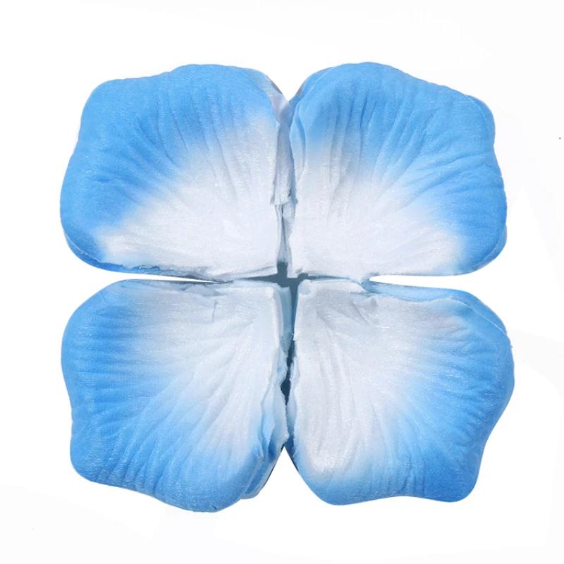 Reutilizáveis seda tecido rosa pétalas para decoração de mesa, flores artificiais, casamento, namorados, festa, casa, 100pcs - Image 1