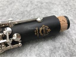 Clarinete profissional C chave Ebonite madeira niquelado chave com acessórios caso - Image 4