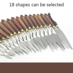 Espátula profissional, paleta de espátula para pintura, conjunto para raspar pintura, ferramentas para pintura a óleo artística, lâmina de faca - Image 1