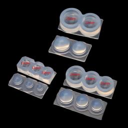 Resina UV Moldes Geométricos para Artesanato, Molde de Areia Movediça Oca com Elipse Quadrada e Redonda, Ferramenta de Jóias DIY - Image 2
