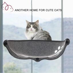 Cama de gato para gatos cama de gato para gatos cesta de janela casa de gato acessórios de gato confortável cama de gato para gatos cama de gato - Image 1
