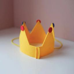 Chapéu de feltro amarelo com nome personalizado para bebês, 8x10cm, adereços para fotos de recém-nascidos, princesa, chá de bebê, festa de aniversário para meninos e meninas - Image 4