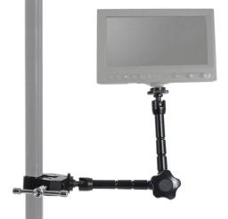 Magia ajustável braço articulado, super braçadeira, monitor de montagem, câmera DSLR, luz LED, vídeo LCD, Flash, 11" - Image 5