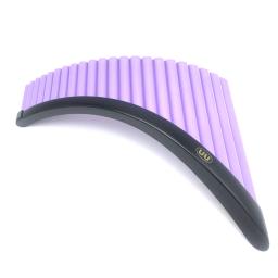 Pan Xiao Flauta com Saco, Panflauta, Material Plástico ABS, Chave Romênia G, Instrumentos Musicais, 100% Novo, 22 Tubos - Image 5