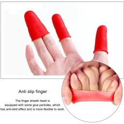 Multifuncional dedal de silicone para bordado bordado, Finger Protector, Sleeve Cover Caps, Ferramentas de costura, 3 pcs, 5pcs - Image 4