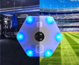 【qualagem】cabeça de treinamento de reação lâmpada de luz velocidade agilidade equipamento de resposta boxe reagir sensorial agile fitlight blazepod kendo - Image 3