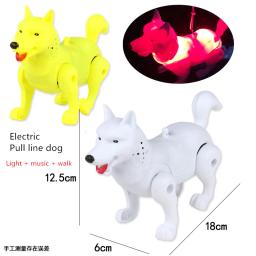 Atualizar elétrica puxar linha animal brinquedo unicórnio, cavalo, veado, porco, esquilo, gado e cão, com luz + música + andando - Image 4