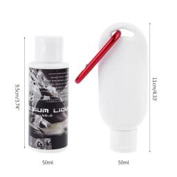 Giz líquido de magnésio 50ml, esportes pó de levantamento de peso fitness antiderrapante creme adesivo de levantamento de peso escalada academia - Image 2