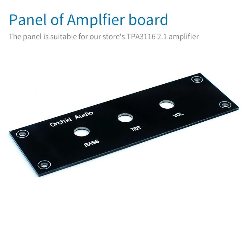 Painel Chassis de Amplificador Board, DIY Audio System para TPA3116, Painel Externo WM-034GT_P - Image 1