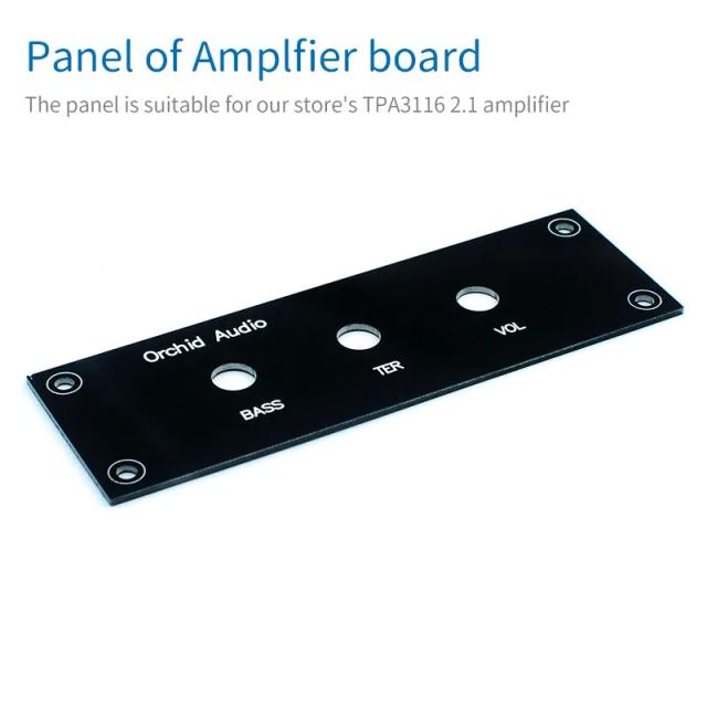 Painel Chassis de Amplificador para TPA3116: Projeto DIY de Sistema de Áudio com WM-034GT_P