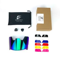 Universal Fit Futebol Americano Capacete Viseira, Rugby Eye Shield Viseiras para Adultos e Jovens - Image 3