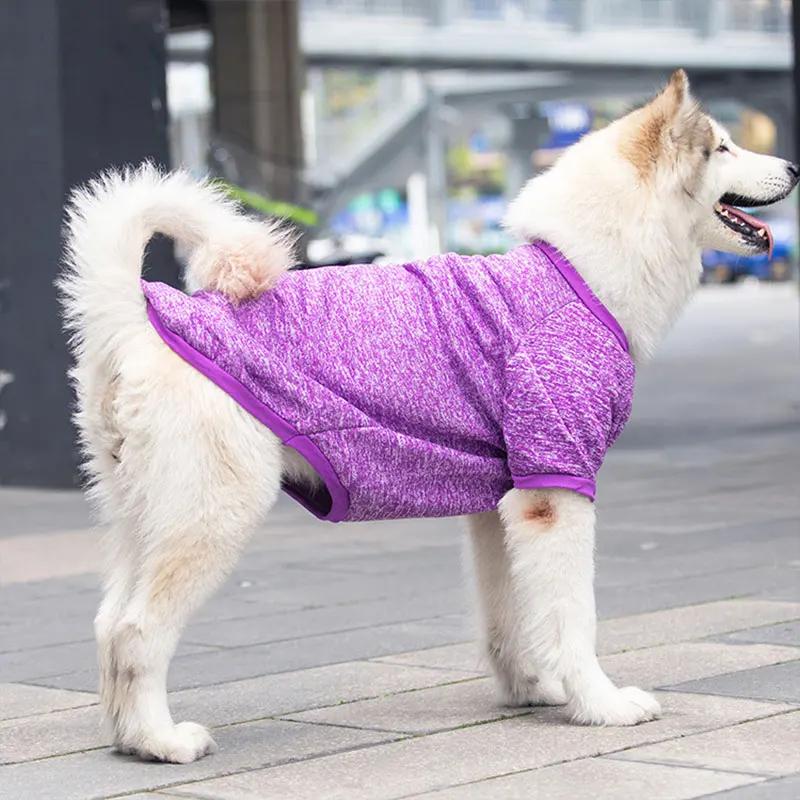 Grandes roupas para cães camisola de inverno tamanho 3xl-9xl roupas para animais de estimação golden retriever casacos para cães - Image 1