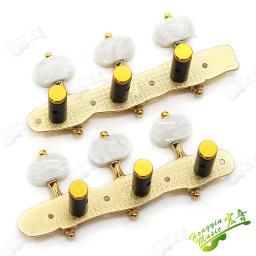 Cabeças de afinação de guitarra clássica, cabeças de máquina, dragão phoenix, alívio esculpido, cobre puro, sintonizadores de concha 3l3r, acessórios de guitarra - Image 5