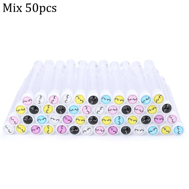 Reutilizável Sobrancelha Escova Tubo, Cílios Descartáveis, Broca De Resina, Escovas De Maquiagem Substituíveis, Novo - Image 1