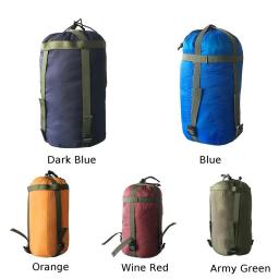 Mochila de compressão à prova d'água, saco de dormir externo/acampamento, conveniente, de nylon, com cordão para escalada e viagem - Image 3