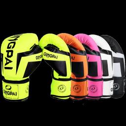 Luvas de Boxe Respiráveis para Homens e Mulheres, Saco de Punch Fitness, Kick Boxing, Luva MMA, Muay Thai Kicking, Luvas Protetoras, 6oz, 10oz, 12oz - Image 2