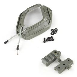 Tactical rápido trilho capacete acessório, Rail Mount Guide, adaptador militar tiro, ARC - Image 3