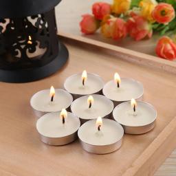 50 Pçs/set Útil Vela Forma Redonda Decoração Do Partido Vela De Aniversário Atraente Ornamental Mini Velas - Image 2