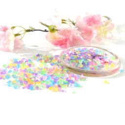 Contas de vidro para mar cristais aurora, pedras de aquário, amostra para kit de fabricação de resina epóxi de bijuteria, enchimento de arte - Image 2
