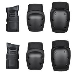 Protetor para cotovelo e pulso, infantil adulto, protetor para esportes ao ar livre, em linha, ciclismo, skateboard s m l 6 peças - Image 4