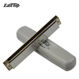 T2401easttop gaita 24 buracos boca harpa tremolo chave de c mondharmonica instrumentos musicais arpa de boca armônica harmonika - Image 3