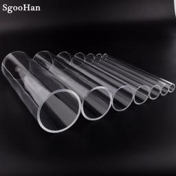 Tubo de acrílico transparente para aquário, 1 peça, o.d, 50 ~ 110mm, abastecimento de água, jardim doméstico, diy, acessórios de rega, 32cm - Image 6