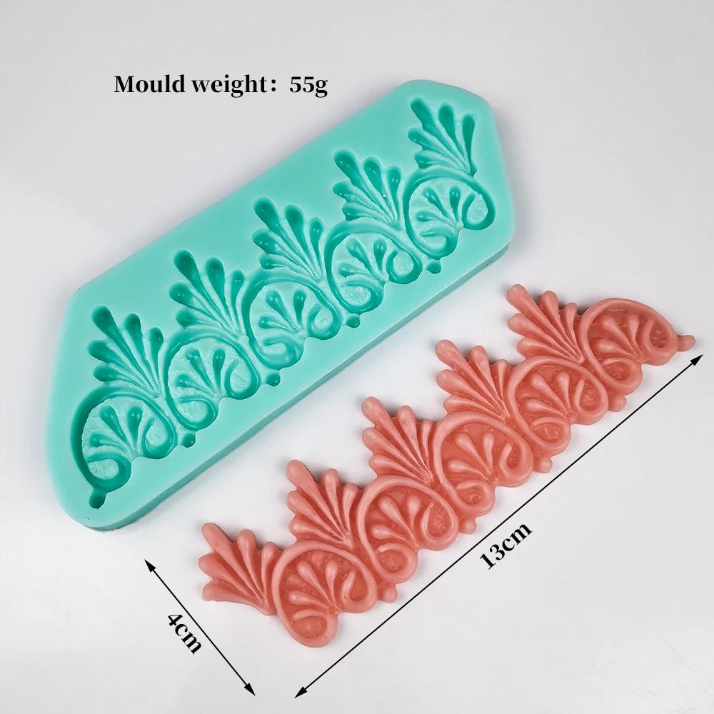 Molde de silicone para Artesanato Artesanal DIY, 3D Lace Mat, Camisola Padrão Texto, Fondant Bolo, Mousse e Sugarcraft, Decoração Home - Image 1