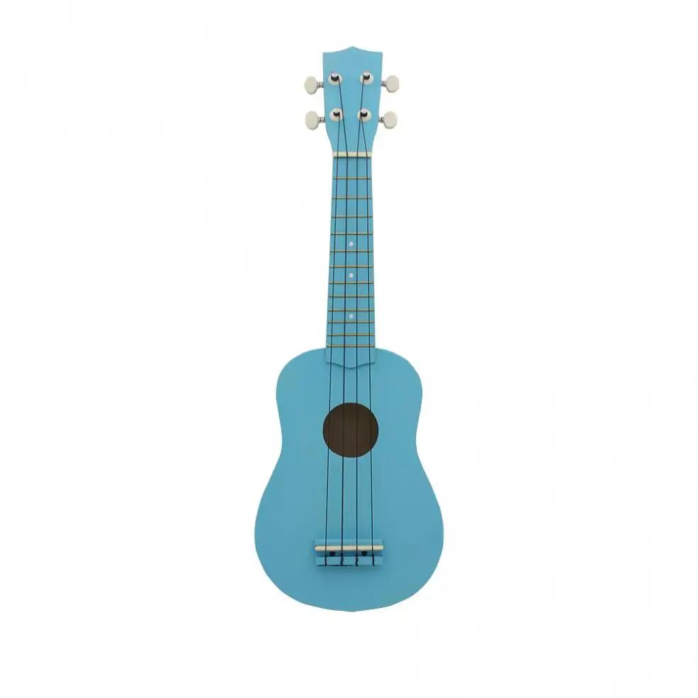 Soprano Basswood Ukelele Profissional, Cor Pura, 4 Cordas, Tom Puro, Instrumento Musical para Iniciantes, Performance, 21 Polegadas - Image 1