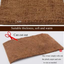 Tapete para répteis, esteira de tartaruga de coir, fibra de coco natural para terrário de animais de estimação, suprimentos para répteis, lagarto, cobra, melancia, tartaruga - Image 3