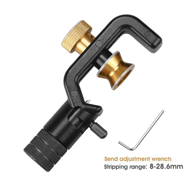 Decapador de fios ópticos 4-10mm e 8-28mm, ferramenta para descascamento, cortador de fios - Image 1