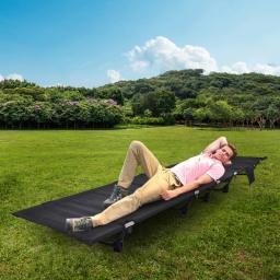 Cama dobrável ultra leve, portátil, compacta, para acampamento, caminhada, montanhismo, acampamento, base para viagem ao ar livre - Image 6