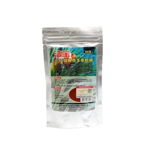 Alimento Natural para Peixes Pequenos: Pelota de Gemas e Ovos de Camarão Puras