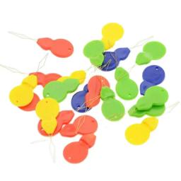 10 pçs/lote agulha dispositivo fácil agulhas de linha automática ferramentas de costura threader idosos guia artesanal pequenos kits fornecedor - Image 1