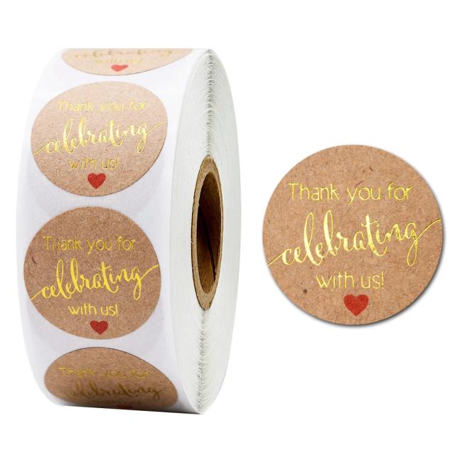 Etiquetas Personalizadas para Presentes com Selo e Envelope Elegante