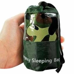 Pet aluminizado impermeável emergência saco de dormir esportes ao ar livre acampamento caminhadas proteção cobertor primeiros socorros suprimentos whstore - Image 3