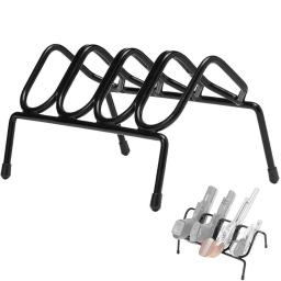 Rack de armazenamento de 4 polegadas para pistola, display multifuncional, suporte de segurança com pés antiderrapantes - Image 1