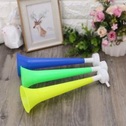 Buzina de plástico para jogos de futebol, adereços de líder de torcida, vuvuzela criança, atacado, dropshipping - Image 1