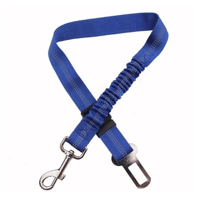 Cinto de Segurança Ajustável para Pets com Elástico para Veículos
