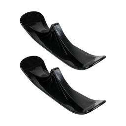 2 pçs inverno neve scooter de esqui trenó crianças dupla utilização esqui dois-em-um scooter duas rodas peças de pneus de equitação trenó de esqui acessórios - Image 2