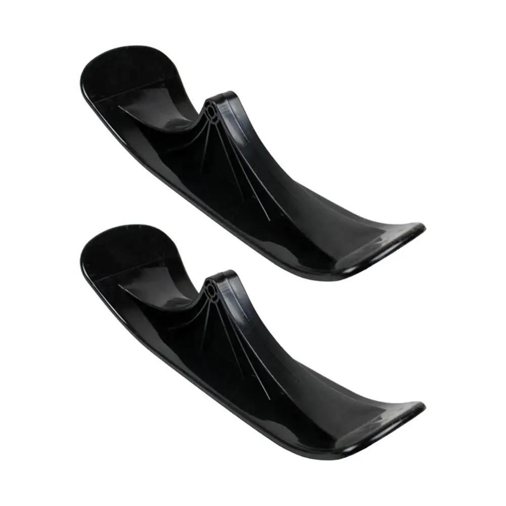 2 pçs inverno neve scooter de esqui trenó crianças dupla utilização esqui dois-em-um scooter duas rodas peças de pneus de equitação trenó de esqui acessórios - Image 1