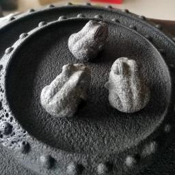 Handmade Lucky Frog Estátua, bule Estatueta Animal, Pedra Teaware, Desk Table Ornamento, Home Decor, Artesanato Criativo, Cultura Presente, 5cm - Image 5
