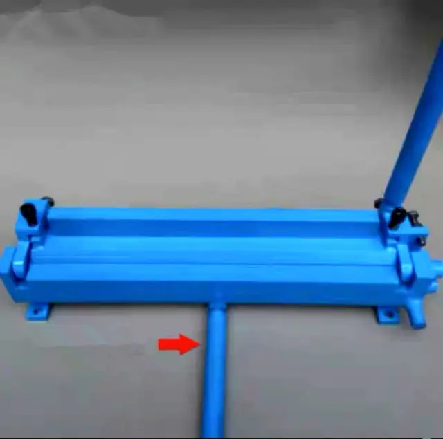 Máquina Manual Compacta para Dobramento de Chapas de Ferro e Alumínio de 140 a 410 mm para DIY